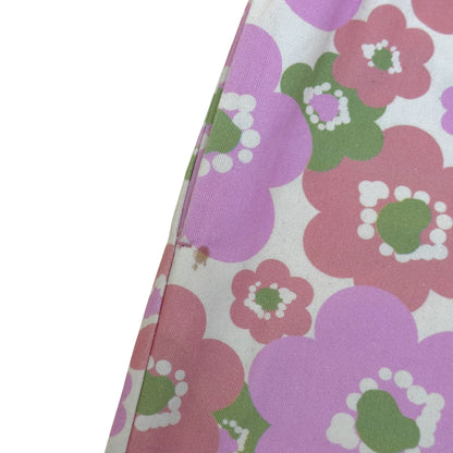 ACNE STUDIOS FLORAL PRINT WIDE LEG TROUSERS PINK M | Medium, Pink