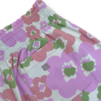 ACNE STUDIOS FLORAL PRINT WIDE LEG TROUSERS PINK M | Medium, Pink