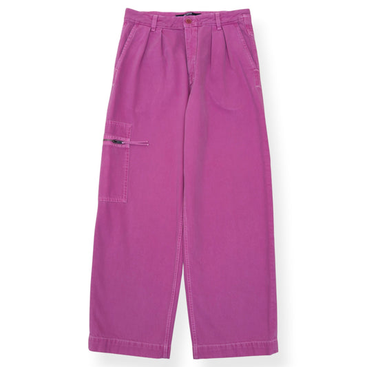 JACQUEMUS LE CARGO PAPIER TROUSERS PINK 32 / M | Medium, Pink
