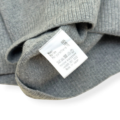 THOM SWEENEY WOOL CREWNECK SWEATER GREY L | Large, Grey
