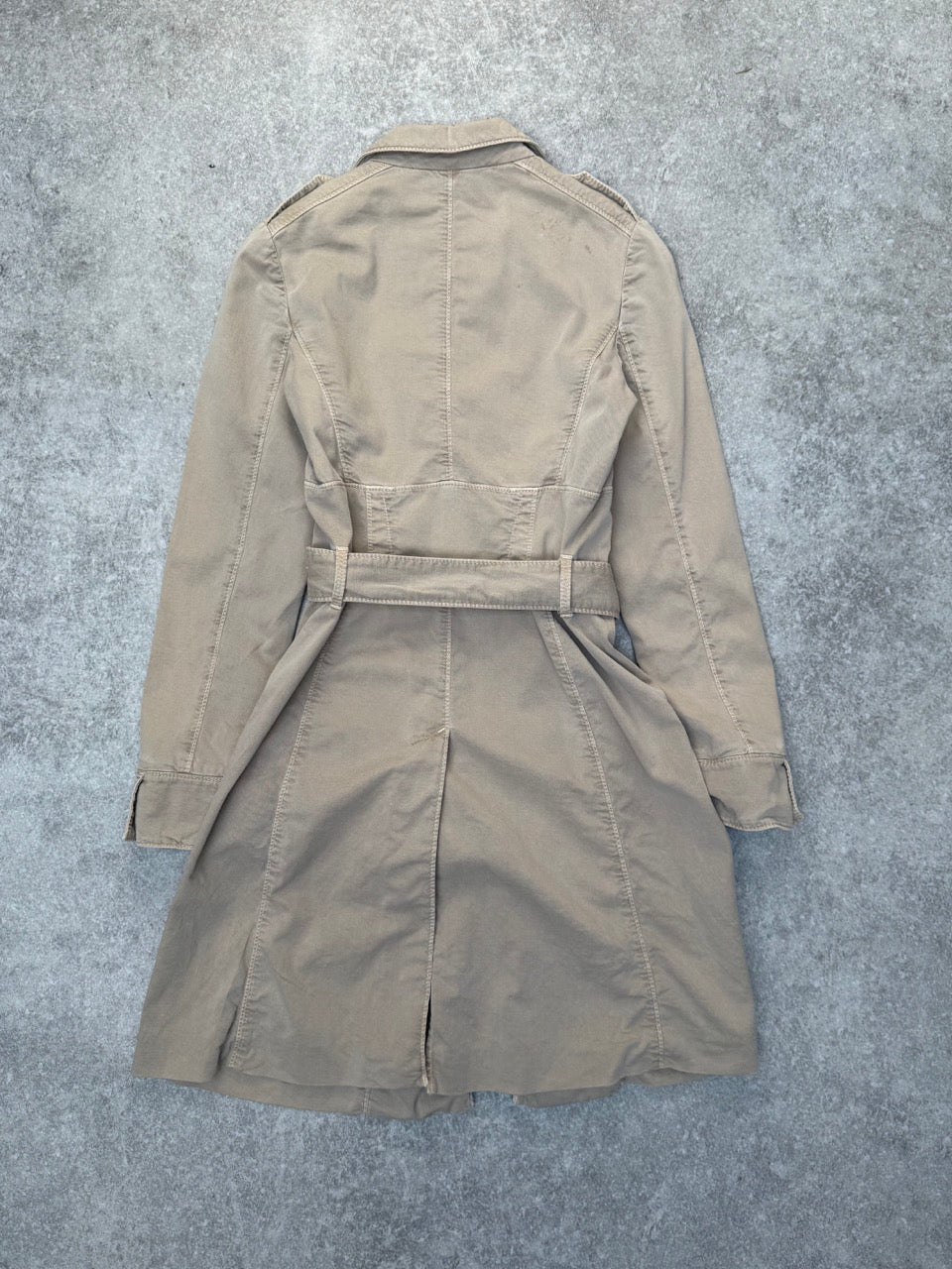 2008 Prada Belted Beige Trench