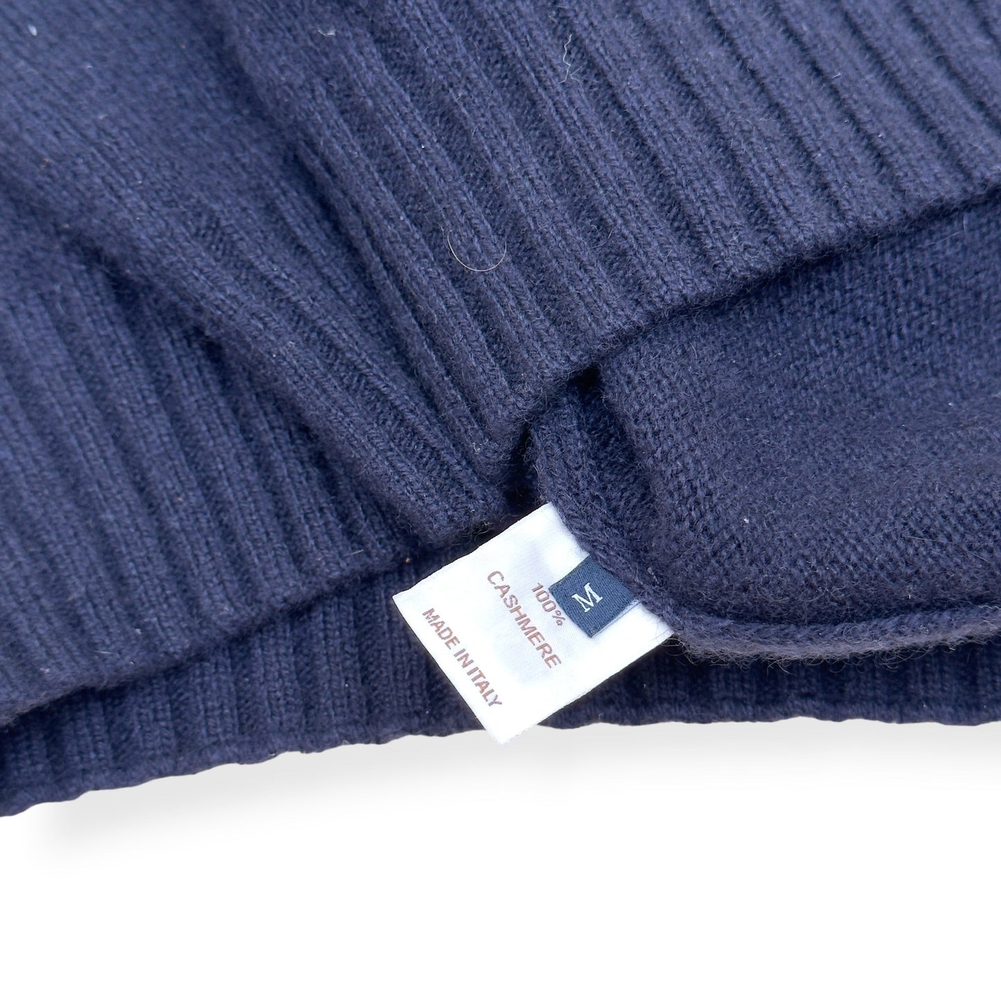 THOM SWEENEY CASHMERE CREWNECK SWEATER NAVY M | Medium, Navy
