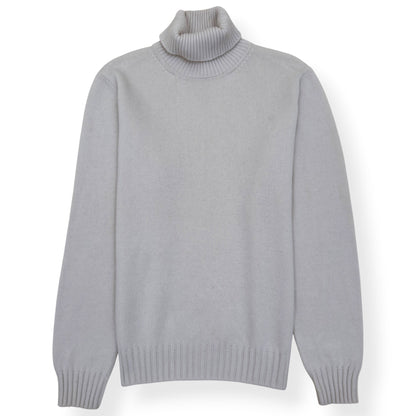 THOM SWEENEY CASHMERE ROLLNECK SWEATER ECRU L | Large, Ecru