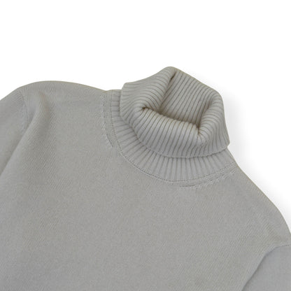 THOM SWEENEY CASHMERE ROLLNECK SWEATER ECRU L | Large, Ecru