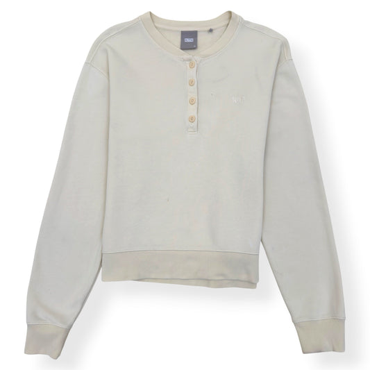 KITH HENLEY NELSON PULLOVER CREAM M | Medium, Cream