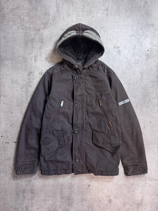 A/W 2005 Stone Island Brown Denims Parka Jacket