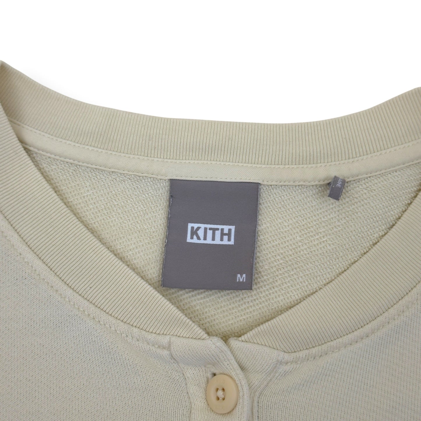KITH HENLEY NELSON PULLOVER CREAM M | Medium, Cream