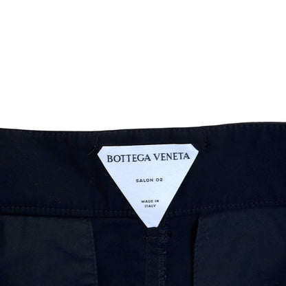 BOTTEGA VENETA SALON 02 CARGO TROUSERS BLACK 42 / S | Small, Black