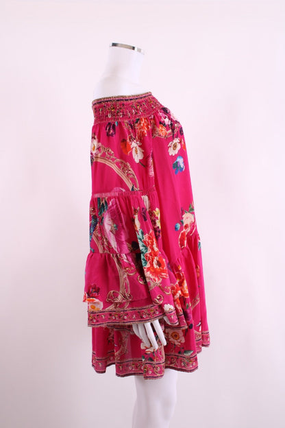 Camilla embellished beach dress pink floral L | Default Title, Pink