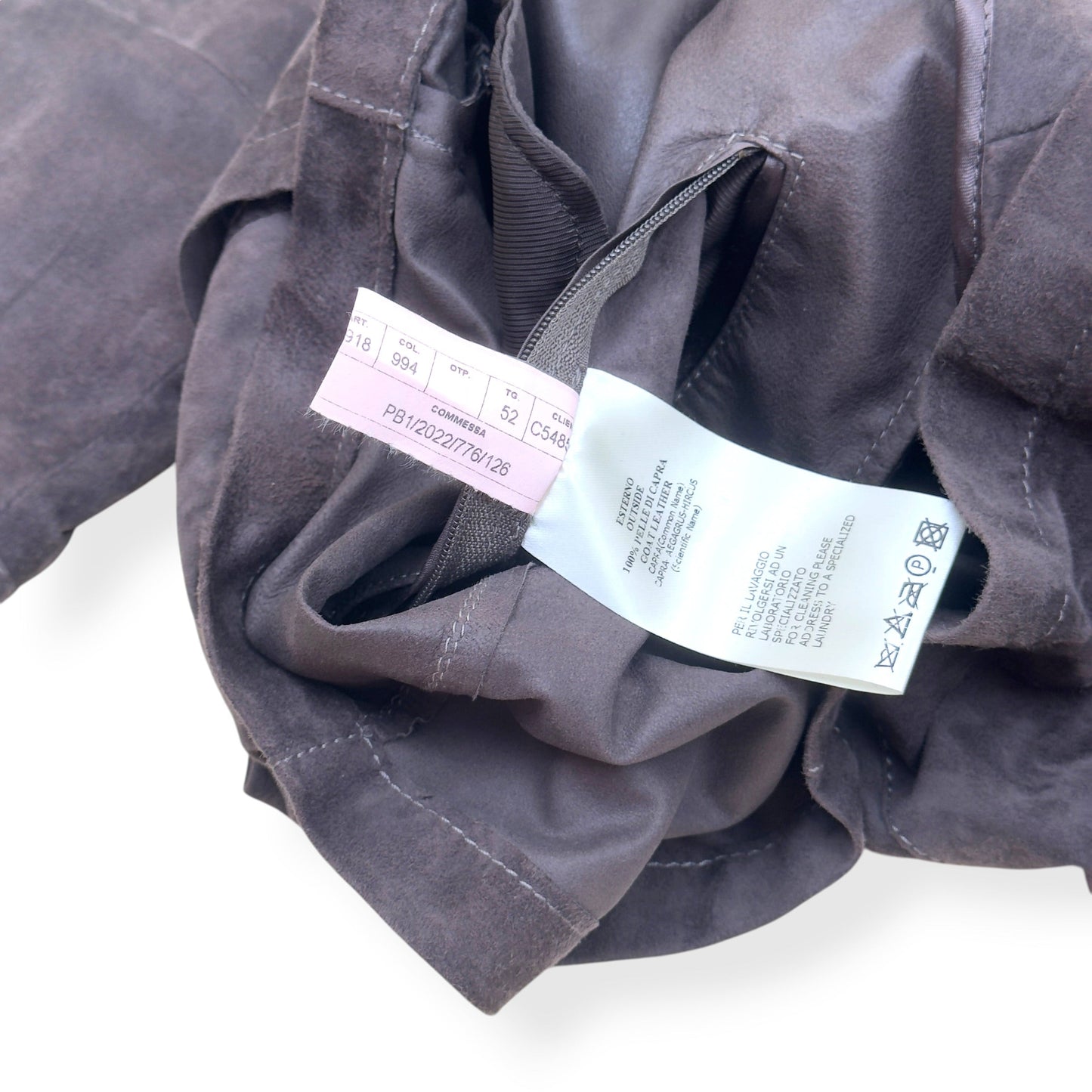 THOM SWEENEY SUEDE FIELD JACKET BROWN 52 / L | Large, Brown