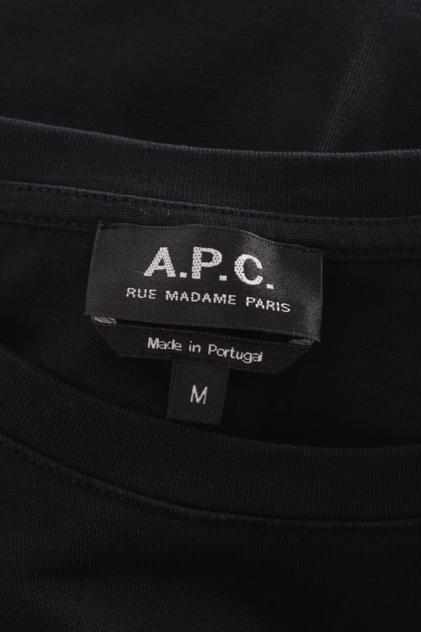 APC Embroidered Logo T-shirt Black M | Medium, Black