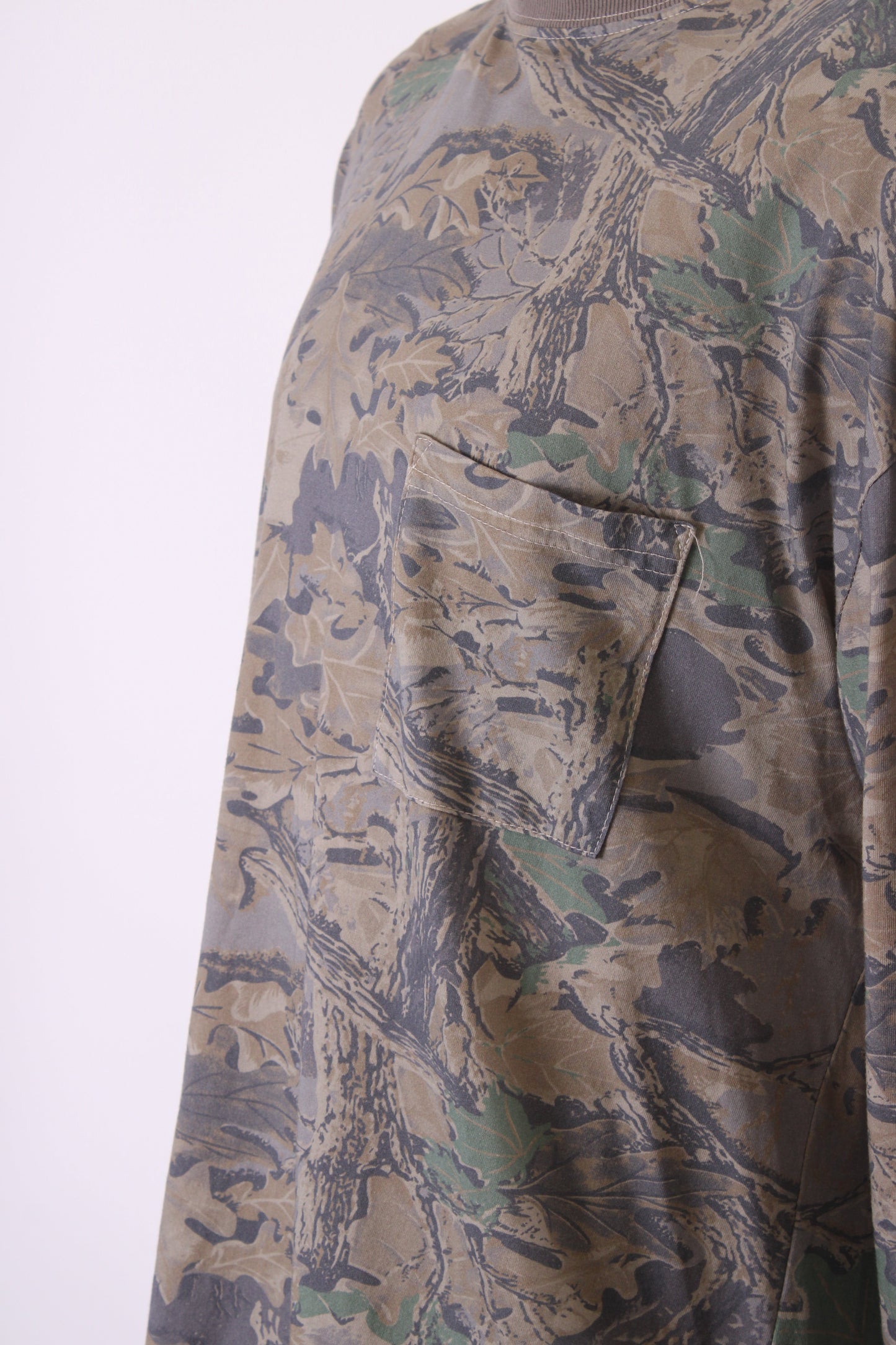 Yeezy Season 4 Mock Neck L/S T-shirt Camo S | Small, Camo