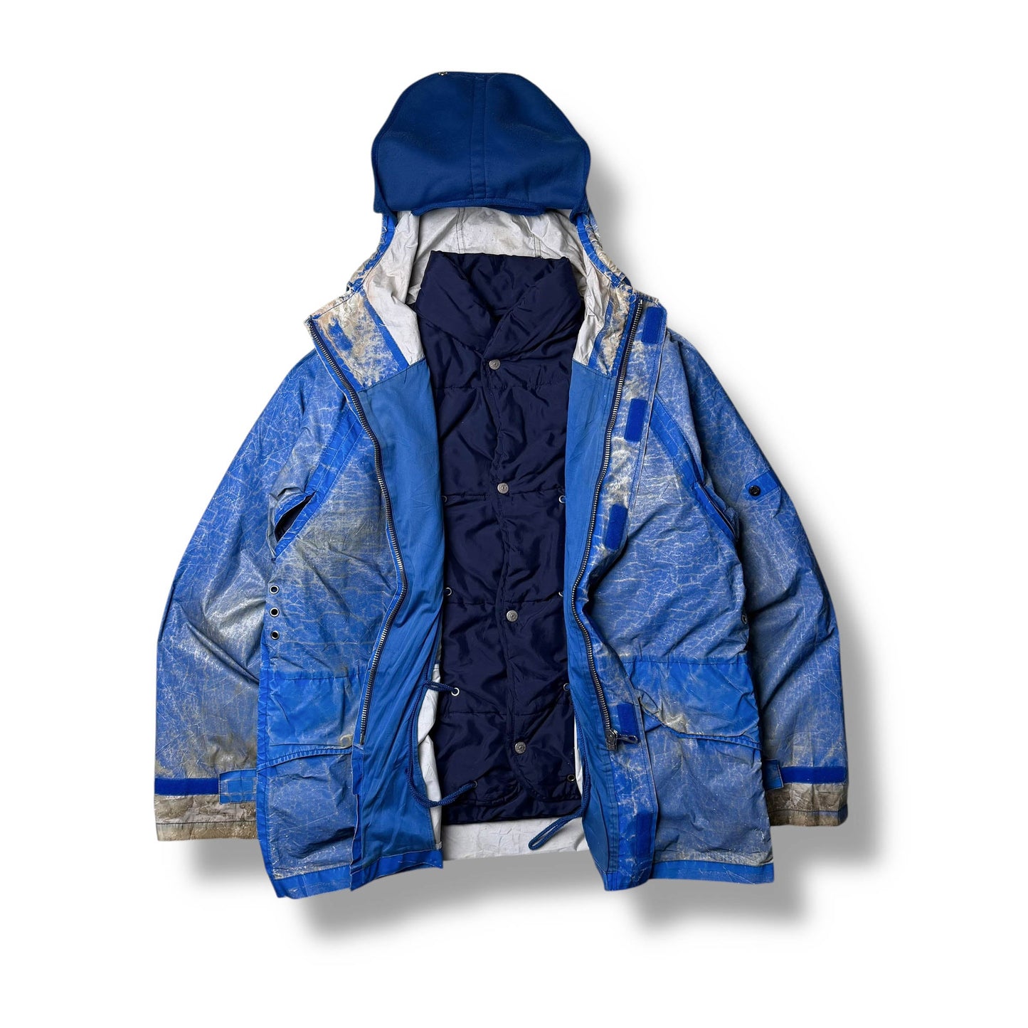 Vintage Stone Island Reflective Balaclava Jacket (L)