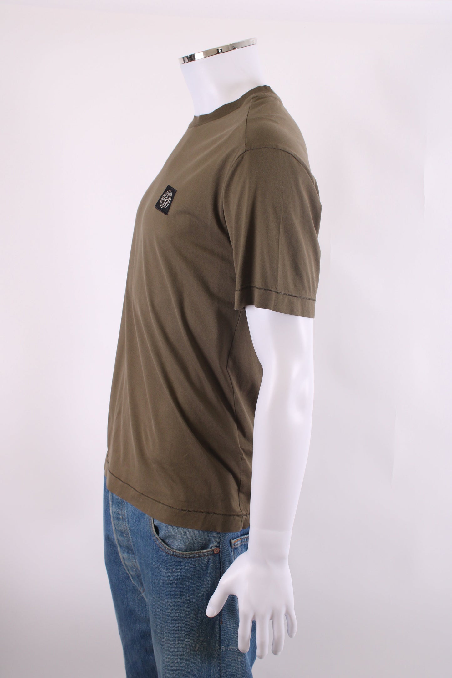 Stone Island Logo Patch T-shirt Khaki M | Medium, Khaki