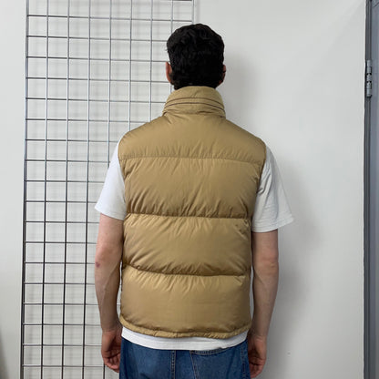 Prada Sport Gold 99/00 Duck Down Gilet | Large, Gold