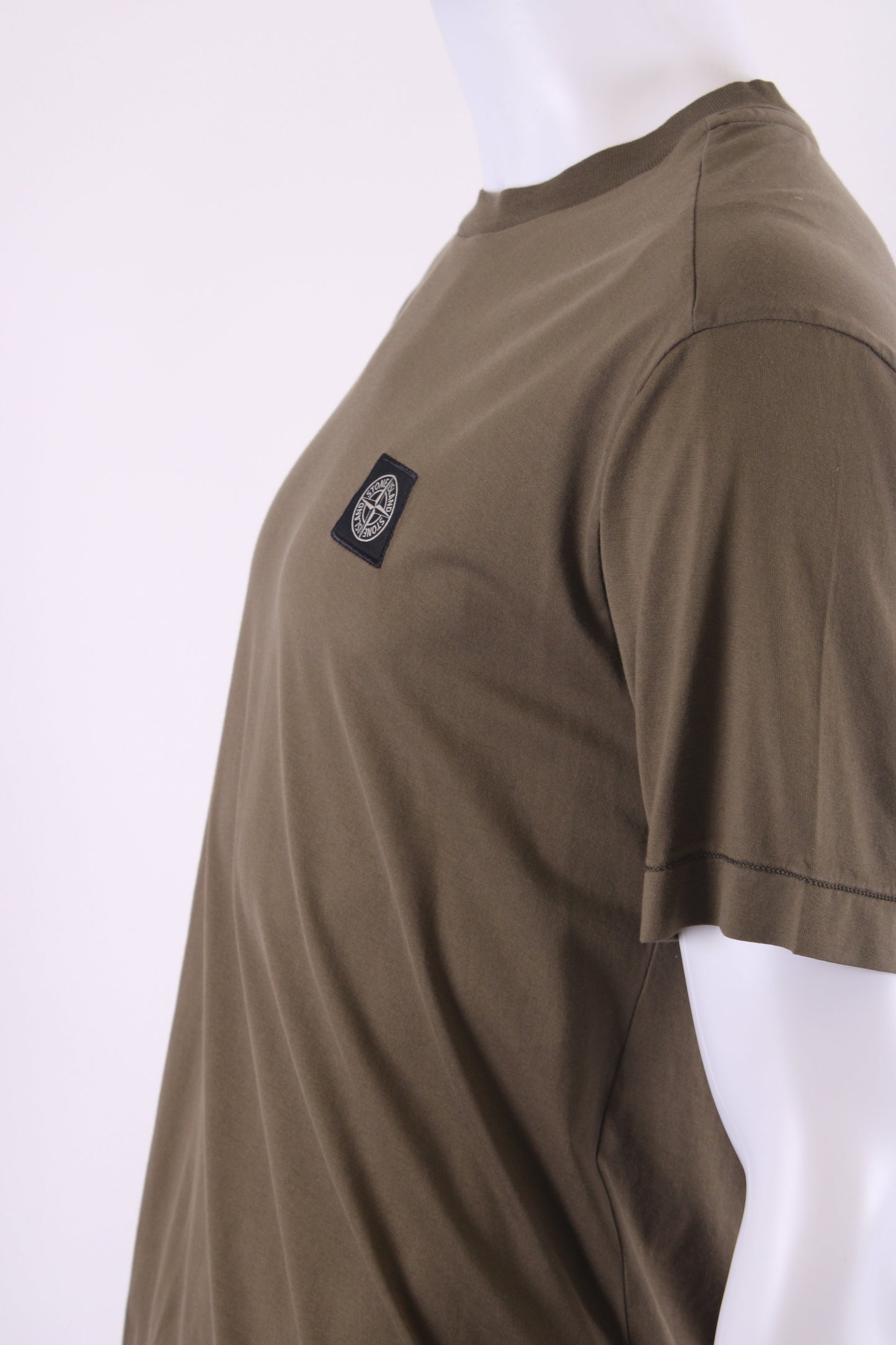 Stone Island Logo Patch T-shirt Khaki M | Medium, Khaki