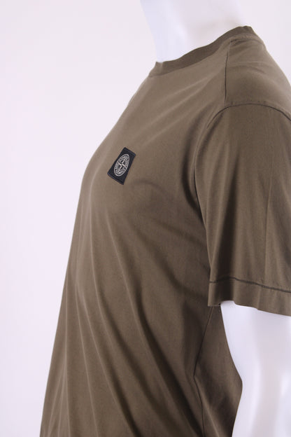 Stone Island Logo Patch T-shirt Khaki M | Medium, Khaki