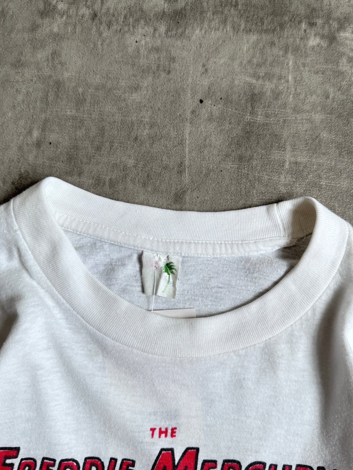 1992 Freddie Mercury Tribute Single Stitch Graphic Tee