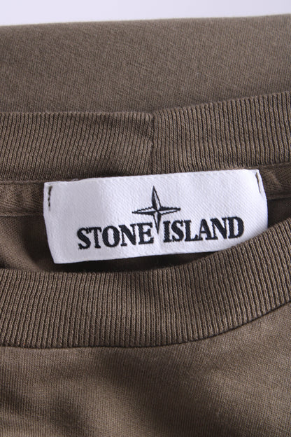 Stone Island Logo Patch T-shirt Khaki M | Medium, Khaki