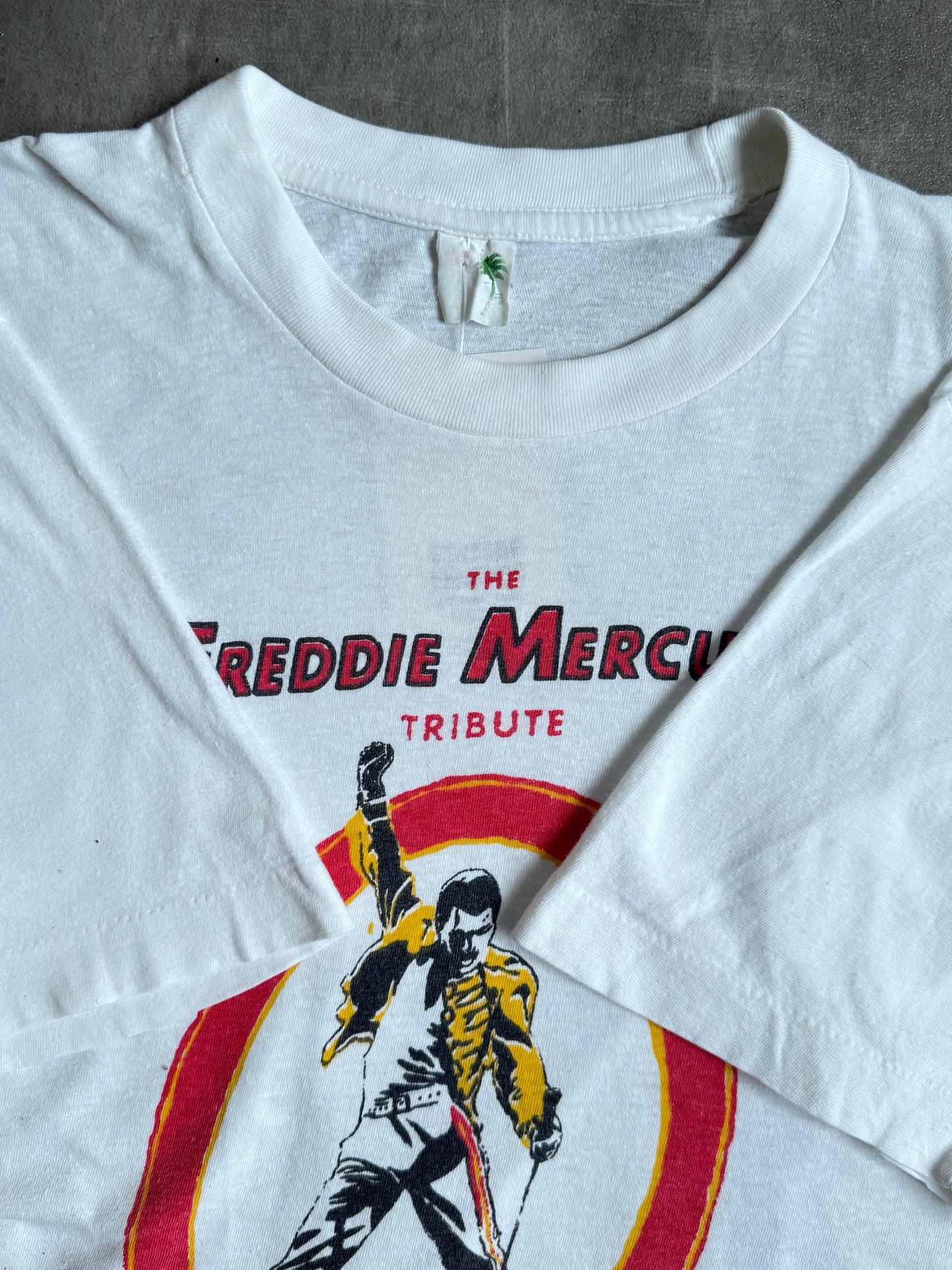 1992 Freddie Mercury Tribute Single Stitch Graphic Tee