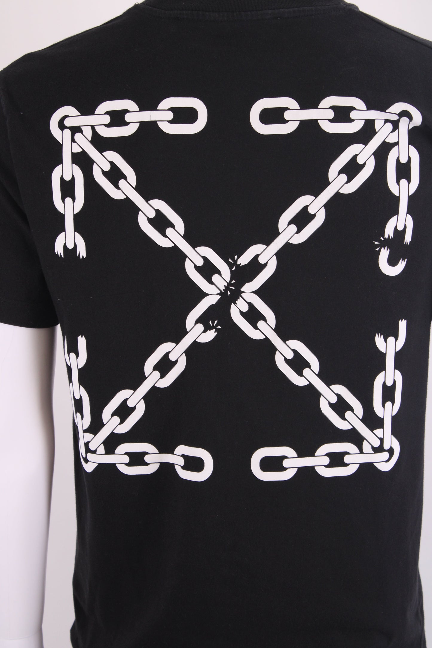 Off White L/S Logo Sweatshirt Black/ Grey M | Medium, Multicoloured