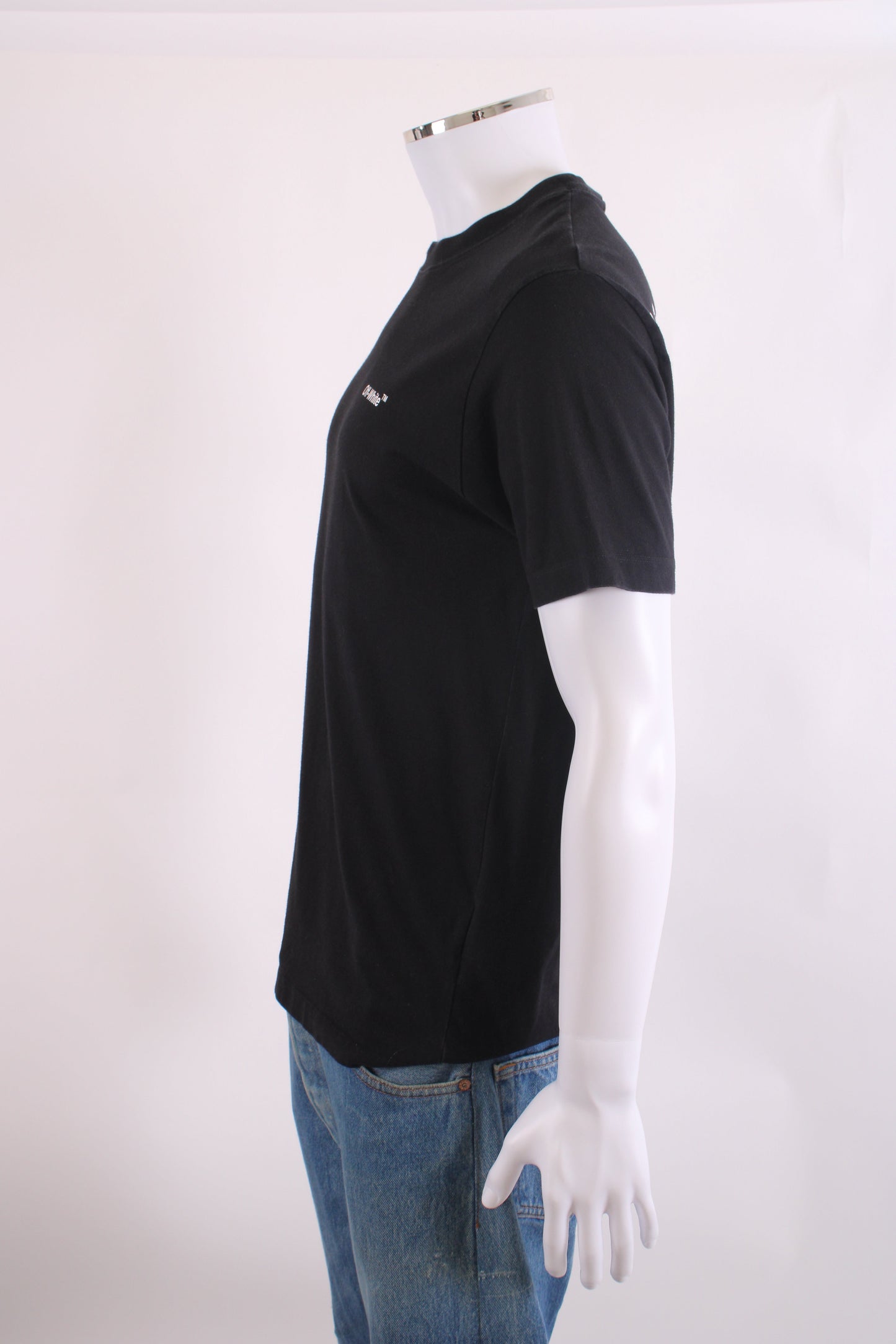 Off White L/S Logo Sweatshirt Black/ Grey M | Medium, Multicoloured