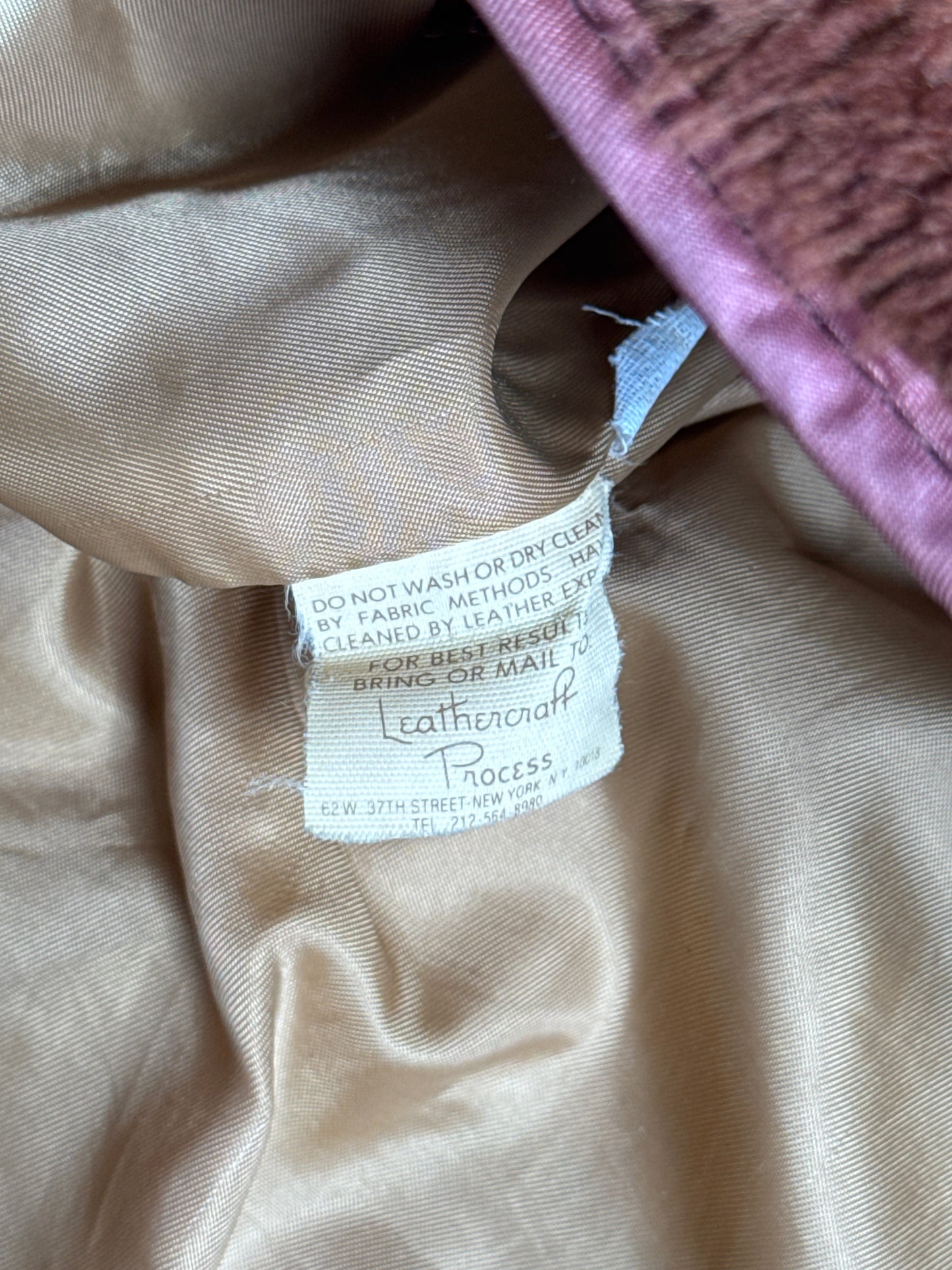 Schott Brown Soft Leather Flight Bomber Jacket