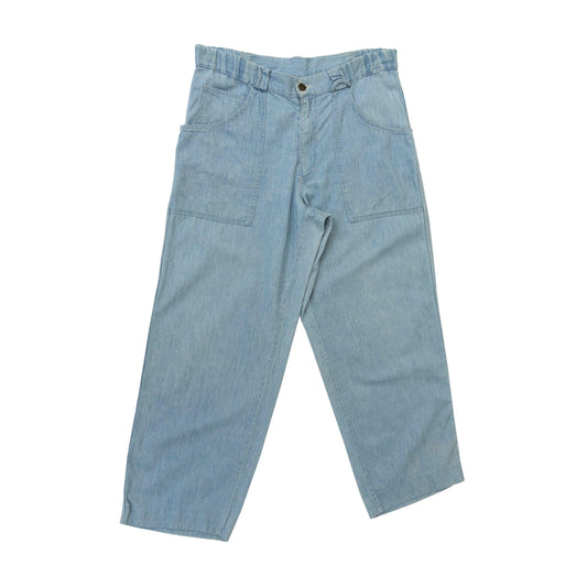 1980s Emporio Armani Light Wash Denim Jeans