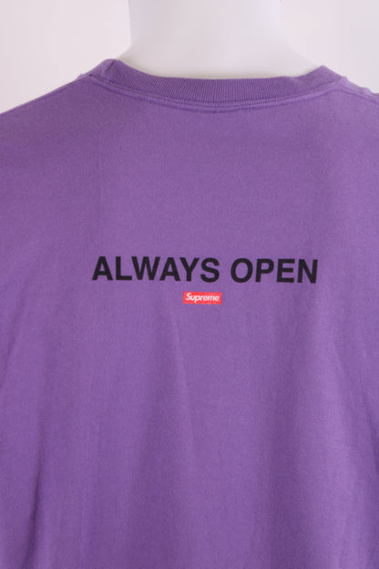 Supreme Gas T-shirt Purple M | Medium, Purple