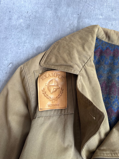 Missoni Padded Cotton Moto Closure Blouson