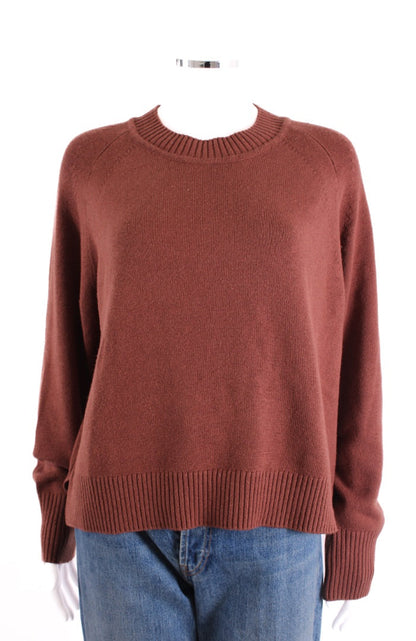Joseph L/S Jumper Brown M | Default Title, Brown