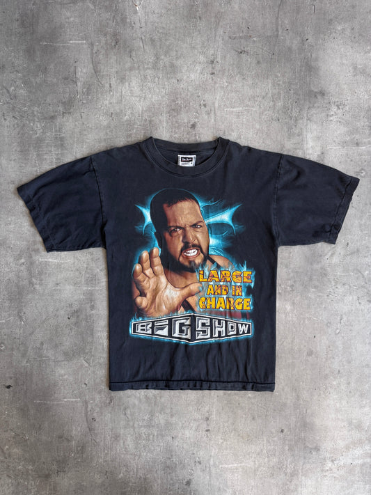 WWE Big Show 'Large & In Charge' Faded Black Graphic Tee