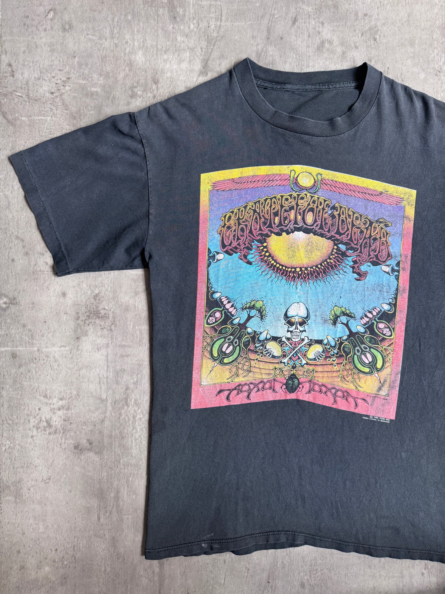 1990 Grateful Dead Aoxomoxa Single Stitch Graphic Tee