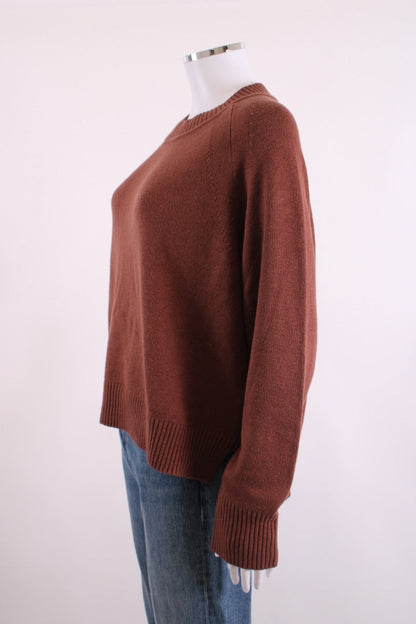 Joseph L/S Jumper Brown M | Default Title, Brown