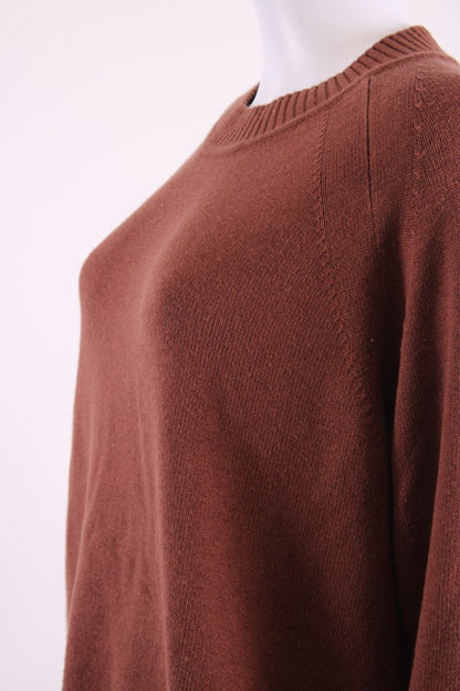 Joseph L/S Jumper Brown M | Default Title, Brown