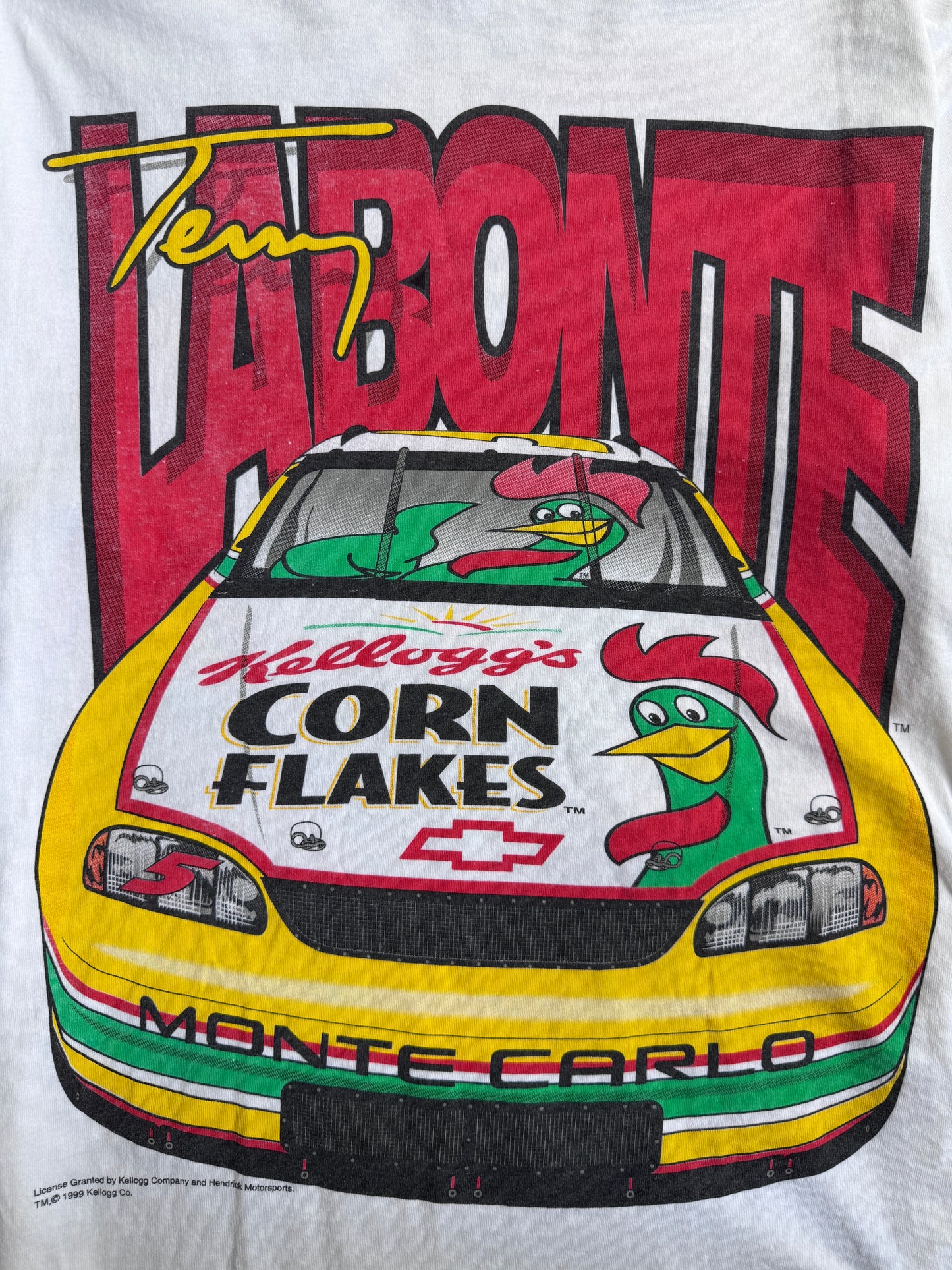 1999 Terry Labone Kellogs Racing Tee