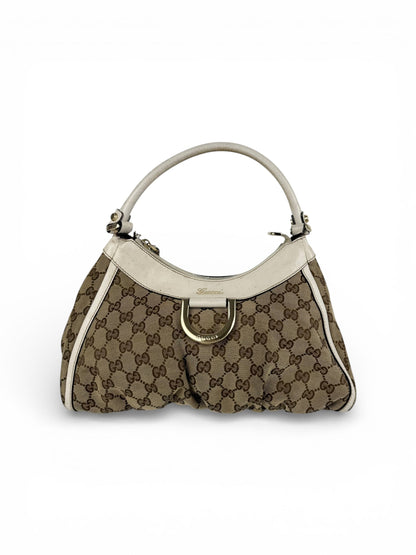 Vintage 90s Gucci Monogram Mini D-Ring Handbag | O/S, Multicoloured