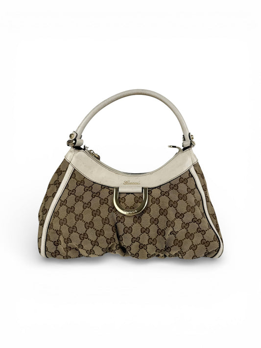 Vintage 90s Gucci Monogram Mini D-Ring Handbag | O/S, Multicoloured