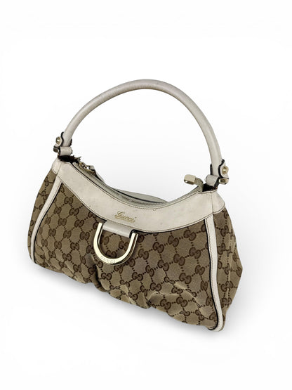 Vintage 90s Gucci Monogram Mini D-Ring Handbag | O/S, Multicoloured