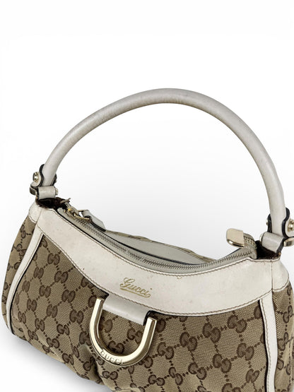 Vintage 90s Gucci Monogram Mini D-Ring Handbag | O/S, Multicoloured