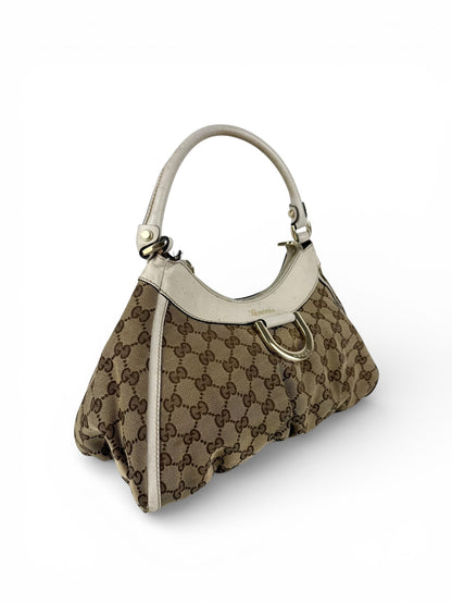 Vintage 90s Gucci Monogram Mini D-Ring Handbag | O/S, Multicoloured