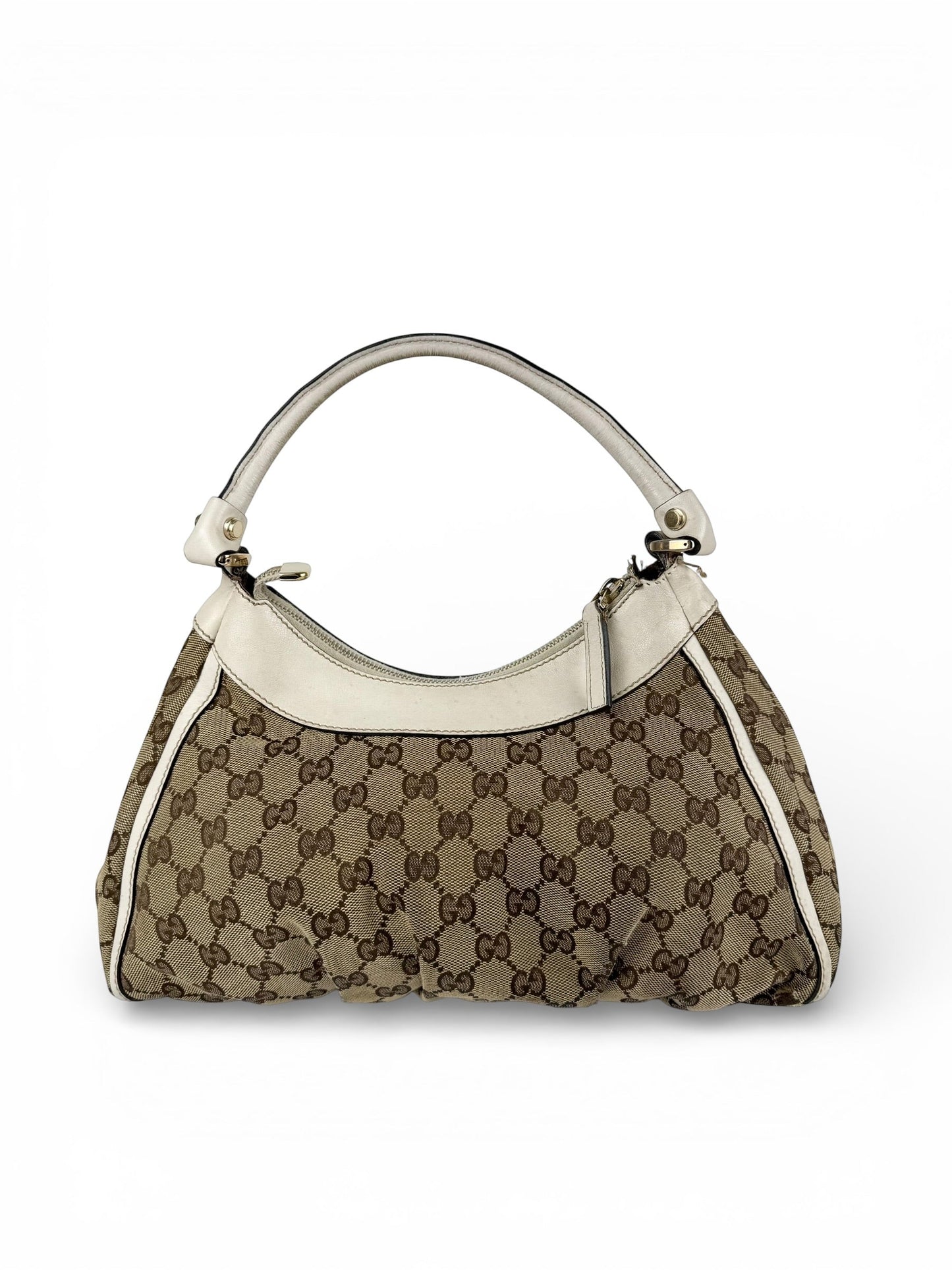 Vintage 90s Gucci Monogram Mini D-Ring Handbag | O/S, Multicoloured