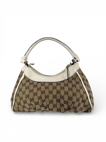 Vintage 90s Gucci Monogram Mini D-Ring Handbag | O/S, Multicoloured