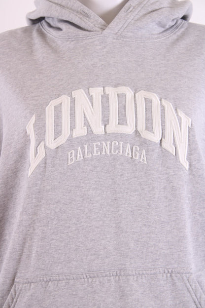 Balenciaga London City Hoodie Grey/ White M | Default Title, Grey