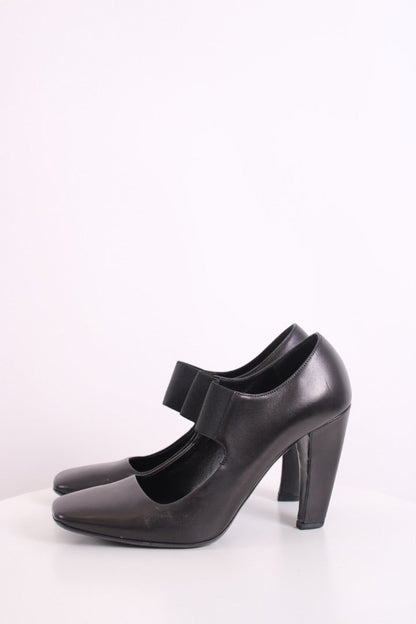 Prada Mary Jane Heels Black 39.5 | DEFAULT TITLE, Black