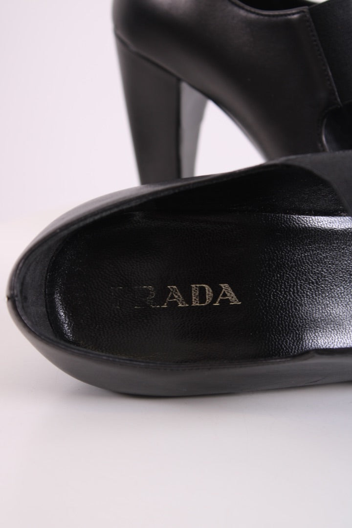 Prada Mary Jane Heels Black 39.5 | DEFAULT TITLE, Black
