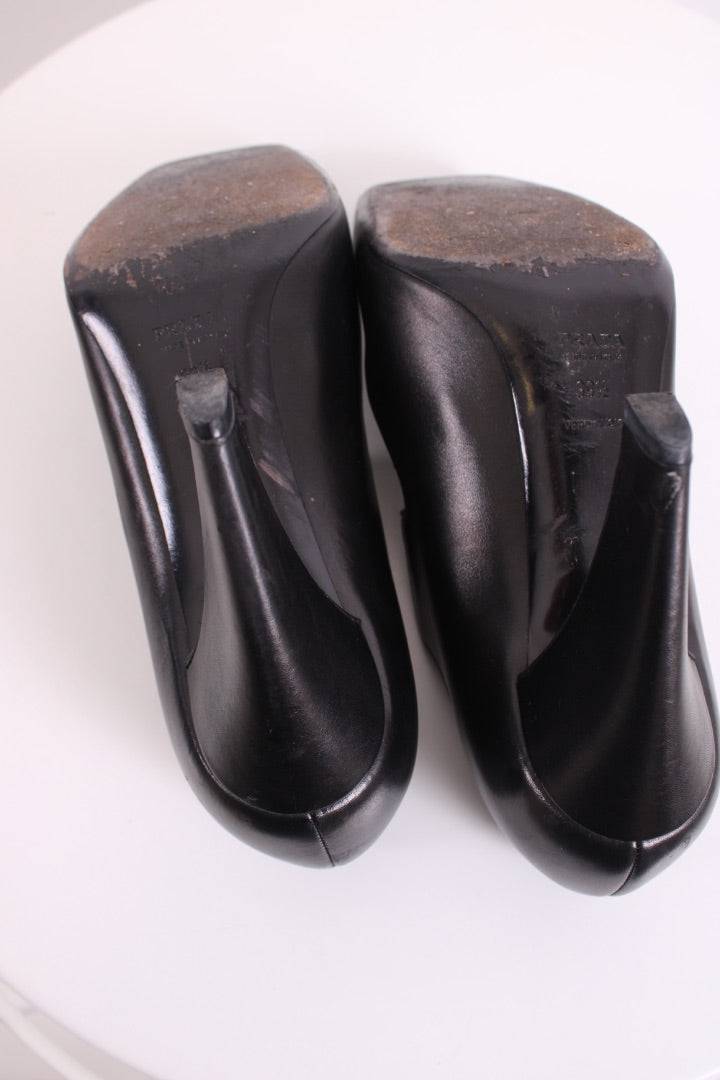 Prada Mary Jane Heels Black 39.5 | DEFAULT TITLE, Black