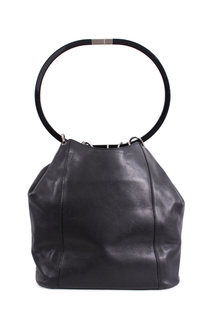 Gucci O Ring Handle Bag Black | O/S, Black