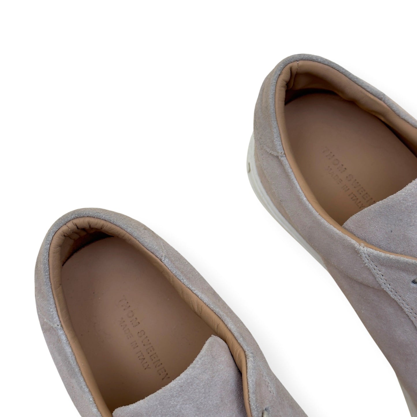 THOM SWEENEY SUEDE SNEAKER OAT UK10 | UK 10, Oat