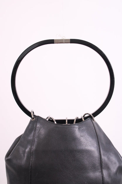 Gucci O Ring Handle Bag Black | O/S, Black